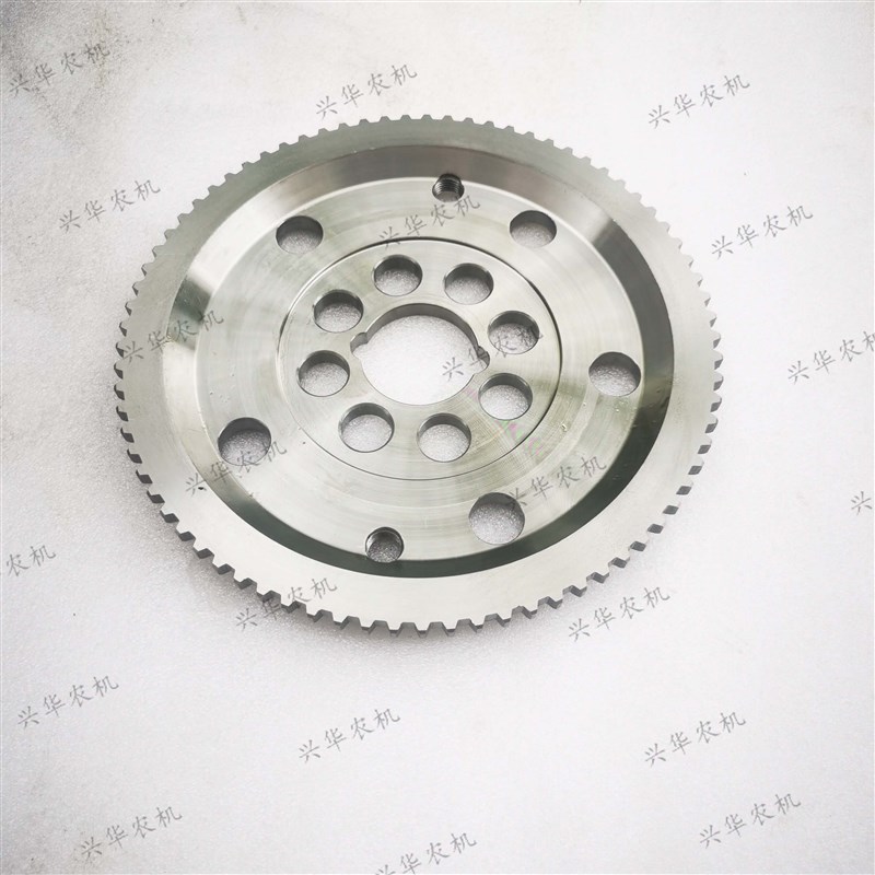 福田雷沃欧豹1804-2404拖拉机配件TS08前桥齿圈齿盘77齿支座