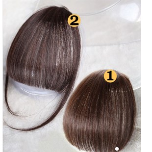 MUMUPI fake wig Bangs fringe Clip In Bang FAKE hair pieces F