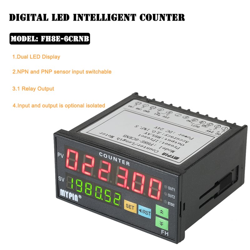 MYPIN Multi-functional Preset 6 Digital Counter Intelligent