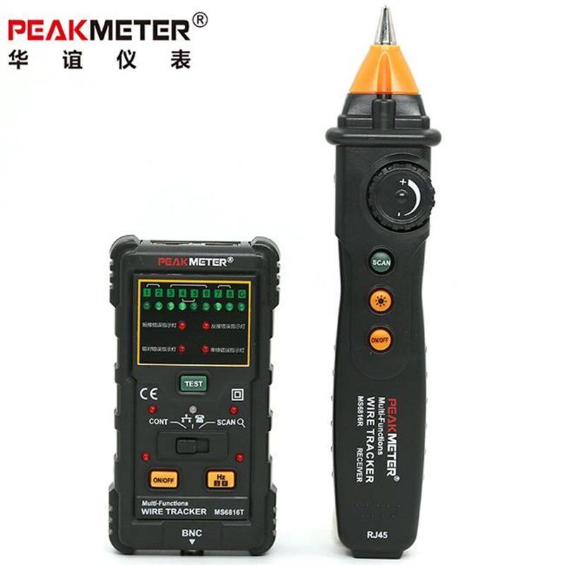 极速新品新品华谊6816多功能寻线仪寻线器测F线N仪电话查线器 抗