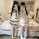 雪芙芙原创纯棉兔熊睡衣短裤 睡裙可爱公主甜美少女洛丽塔 短袖 长裤