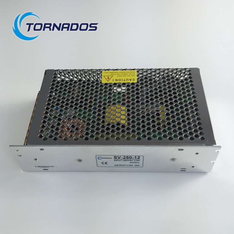 380VAC变直流12V电源变压器 250W三相输入工业开关电源 SV-250-12