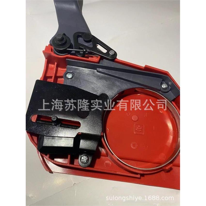 叶红5600油锯配件刹车i板 叶红MTH580导板压盖 欧玛561油锯边盖板