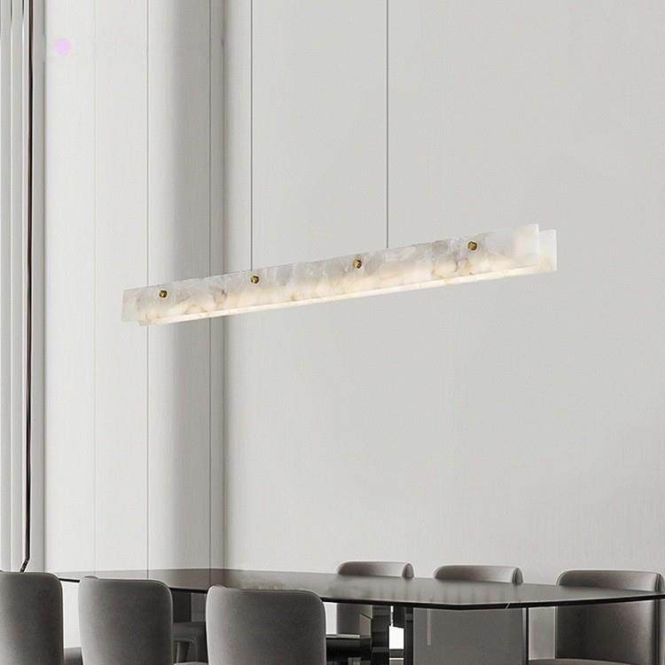 意式极简轻奢设计师天然云石餐厅吊灯北欧简约一字长条茶室吧台灯,农机/农具/农膜,播种栽苗器/地膜机,淘宝优惠券,粉丝福利购,淘宝优惠卷