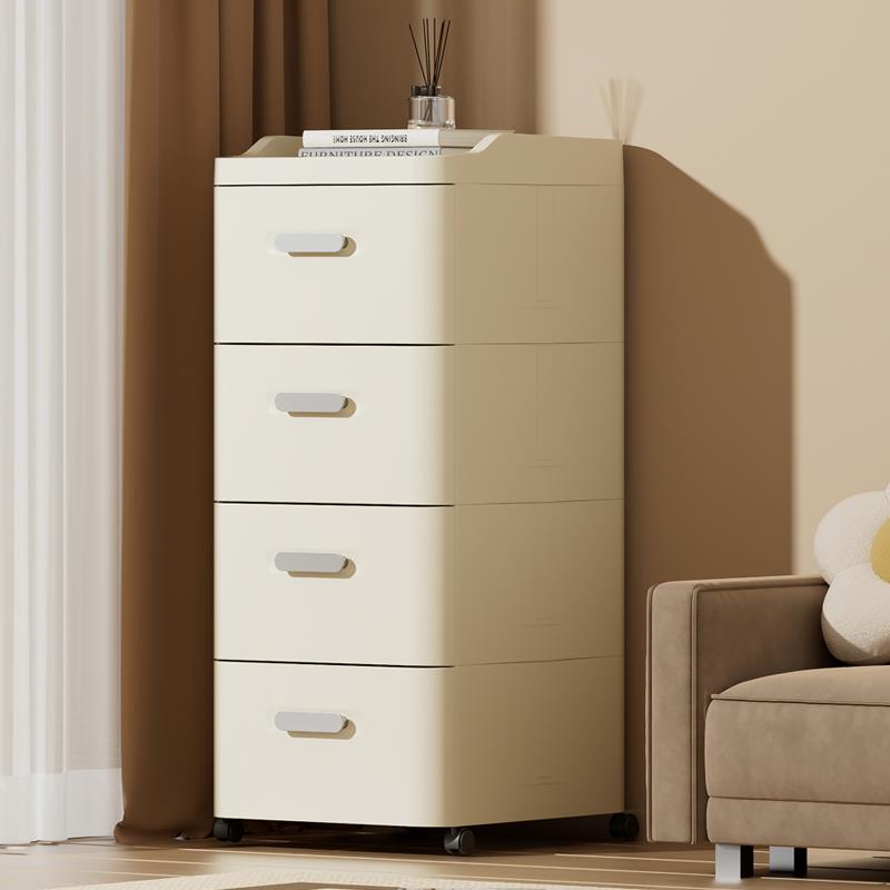 加深抽屉收纳柜子家用客厅置物柜落地衣柜斗柜塑料床头柜2024新榕