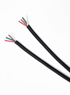 深圳厂家直销户外4芯防水连接线H05RN-F 4*0.5橡胶线水底灯电源线