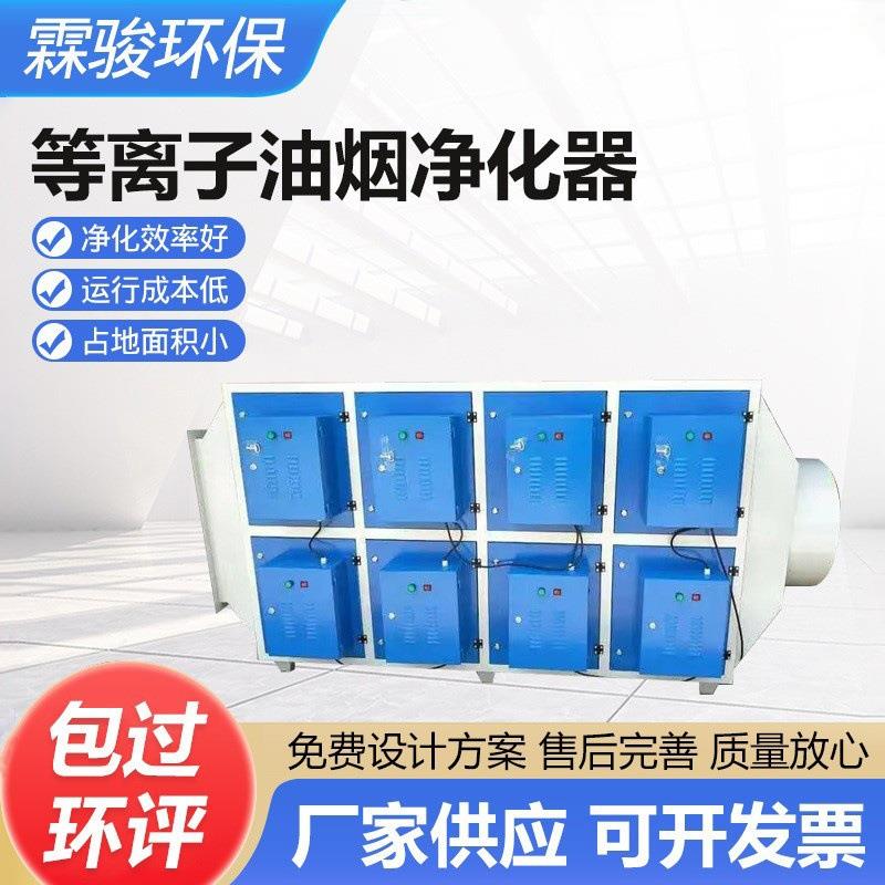 低温等离子废气处理设备高压静电voc净化器注塑橡胶除臭除味设备