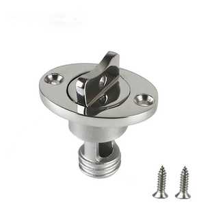 316不锈钢水塞 船尾出水口 排水口 船丝堵 皮划艇水塞 舱底排污口