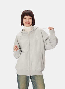 STAFFROOM CCD系列 拉链开衫连帽卫衣