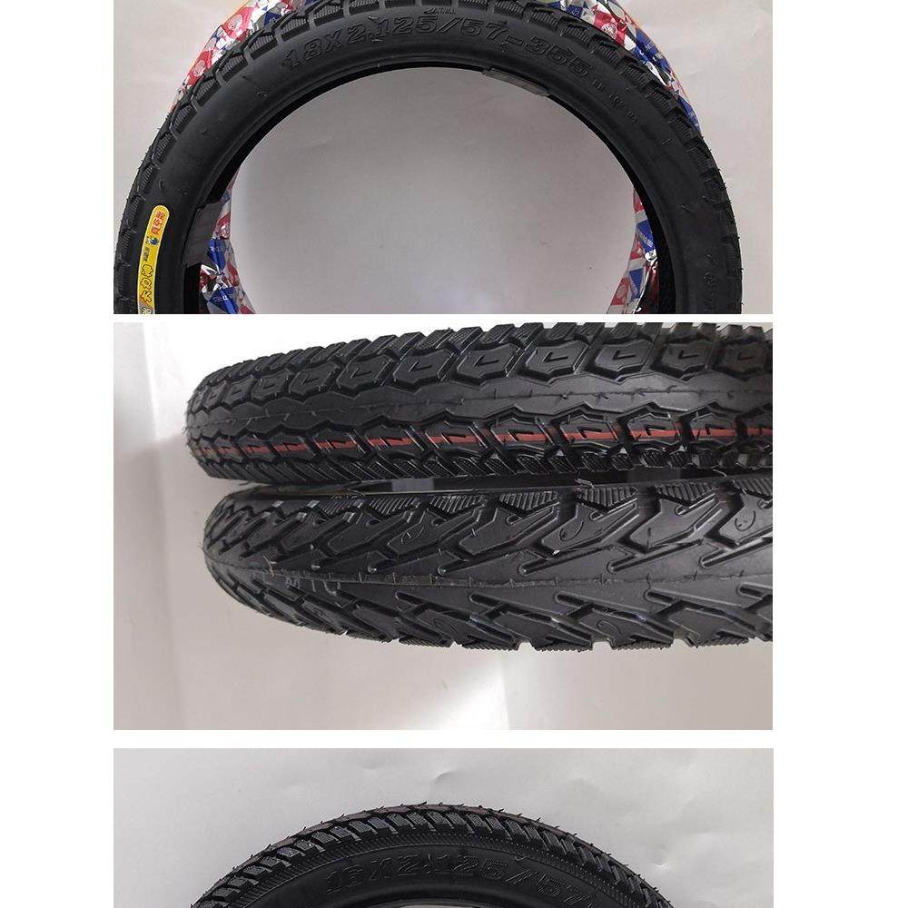 轮胎16寸2.125电动自行车真空胎18寸外卖锂电车加厚耐磨轮胎