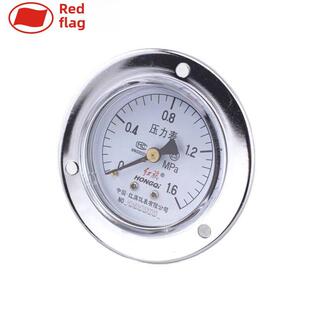 厂家直销红旗仪表轴向边缘压力表Y-60Zt 1.6Mpa真空表水压表气压
