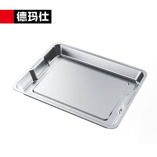 德玛仕蒸饭柜蒸盘适配蒸餐盘304不锈钢托盘蒸餐盘430材质有孔无孔