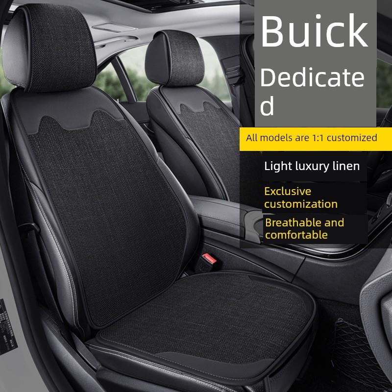 别克君威亚麻布汽车坐垫威朗Pro Envision E4E5君悦世纪安可旗Gl8