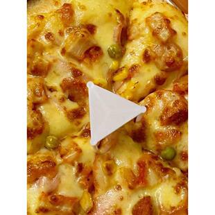 包邮商用一次性披萨架白色披萨固定架三角架支架比萨架外卖打包盒