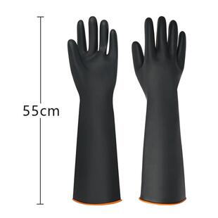 保寿王耐酸碱工业胶乳增厚长炼防化学工程防污防腐劳保牛筋手套