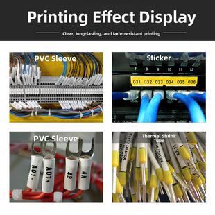 硕方线号码机色带Tp70 76I 80 86 60I 66I号码管编号机标签与打印