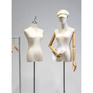 模特展示架服装店橱窗假人体半身人台女装店全身婚纱人偶模特架子