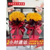 开业花篮麦穗一对大麦开张鲜花速递同城全国北京上海广州花店配送