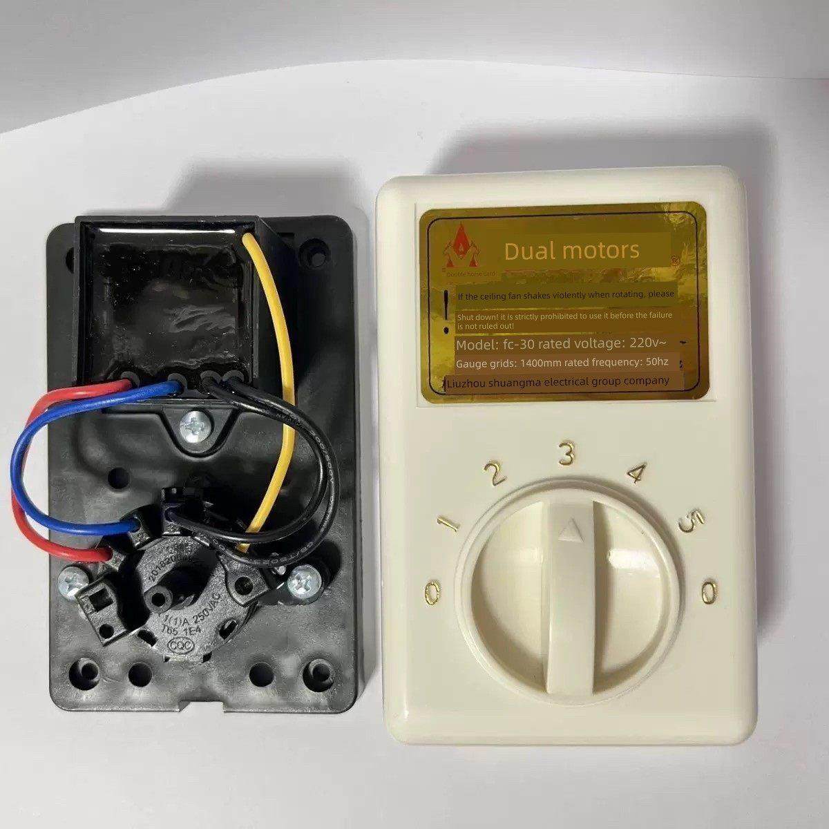 双马吊扇调速器柳州品牌56寸FC-30通用电容调速开关吊扇配件包邮,电子/电工,调速开关,淘宝优惠券,粉丝福利购,淘宝优惠卷