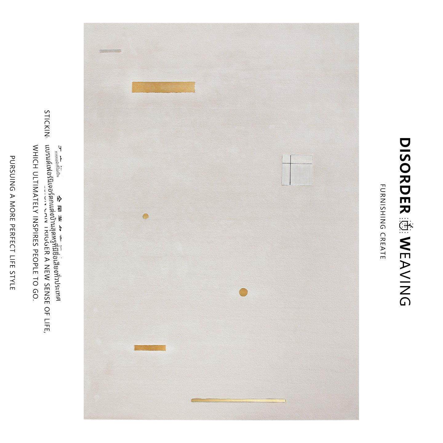 无序织造进口100%纯羊毛地毯客厅2025新款包豪斯现代轻奢高级地垫,居家布艺,地毯,淘宝优惠券,粉丝福利购,淘宝优惠卷