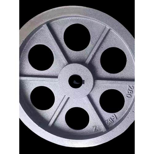 皮带轮双槽 2槽 A型 B型皮带轮 中标 铸铁 220-400型