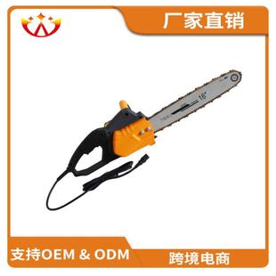 电瓶车电锯电动手电锯小型家用手持木工伐木锯切割锯木头柴链条锯