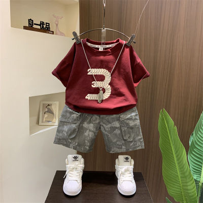 品牌童装夏季儿童韩版时尚两件套