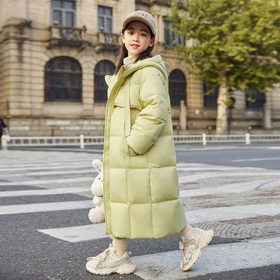 正品亲子儿童冬季时髦宽松羽绒服