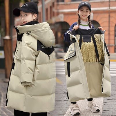 品牌童装儿童冬季洋气时髦羽绒服