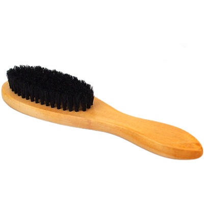 热销鞋油刷子家用软毛猪鬃毛刷皮鞋刷擦鞋刷猪毛板刷刷鞋油的刷子