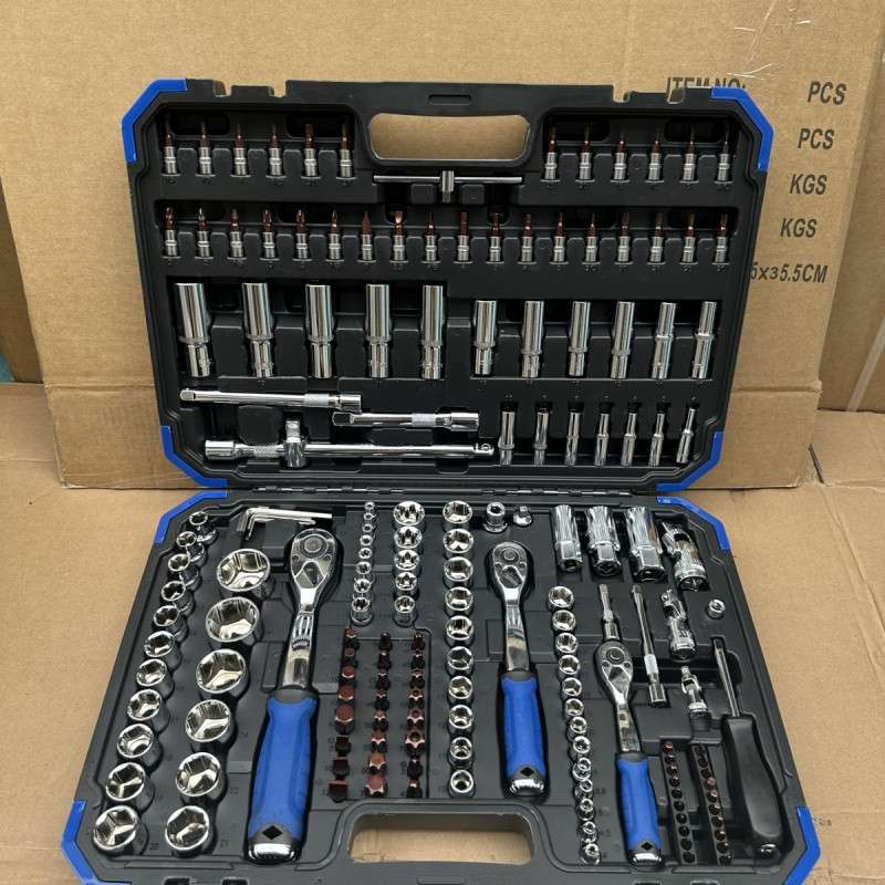 E5G216件修车工具套装汽修维修汽车套筒扳手组套