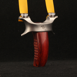 新品不锈钢天蓬弹弓 可调节弓门扁皮天蓬元帅弹弓成人竞技弹弓大