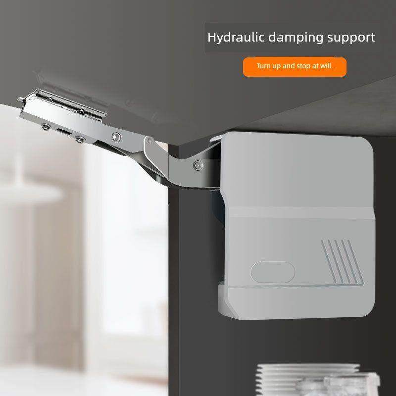 橱柜液压杆上翻门气压杆支撑杆吊柜柜门随意停免铰炼伸缩杆升降杆