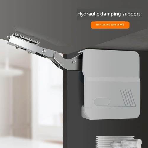 橱柜液压杆上翻门气压杆支撑杆吊柜柜门随意停免铰炼伸缩杆升降杆