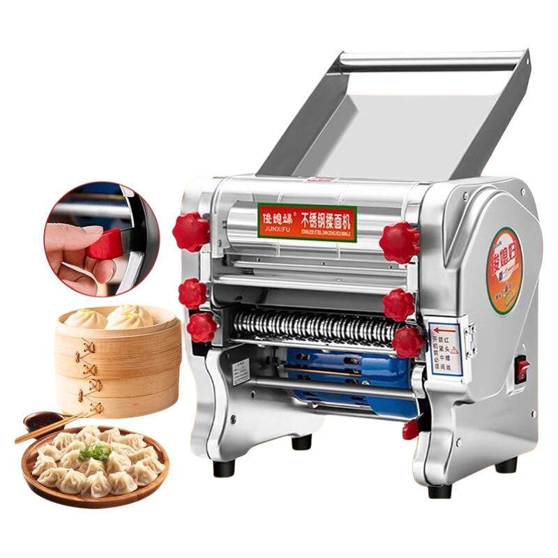 俊媳妇免拆刀电动压面机面条机商用家用小型全自动不锈钢擀面机