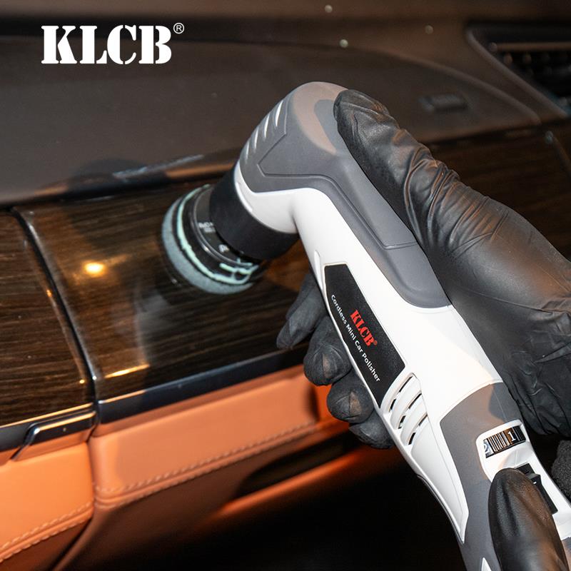 KLCB苛力小型抛光机汽车美容专用漆面划痕修复无线手持电动打磨机