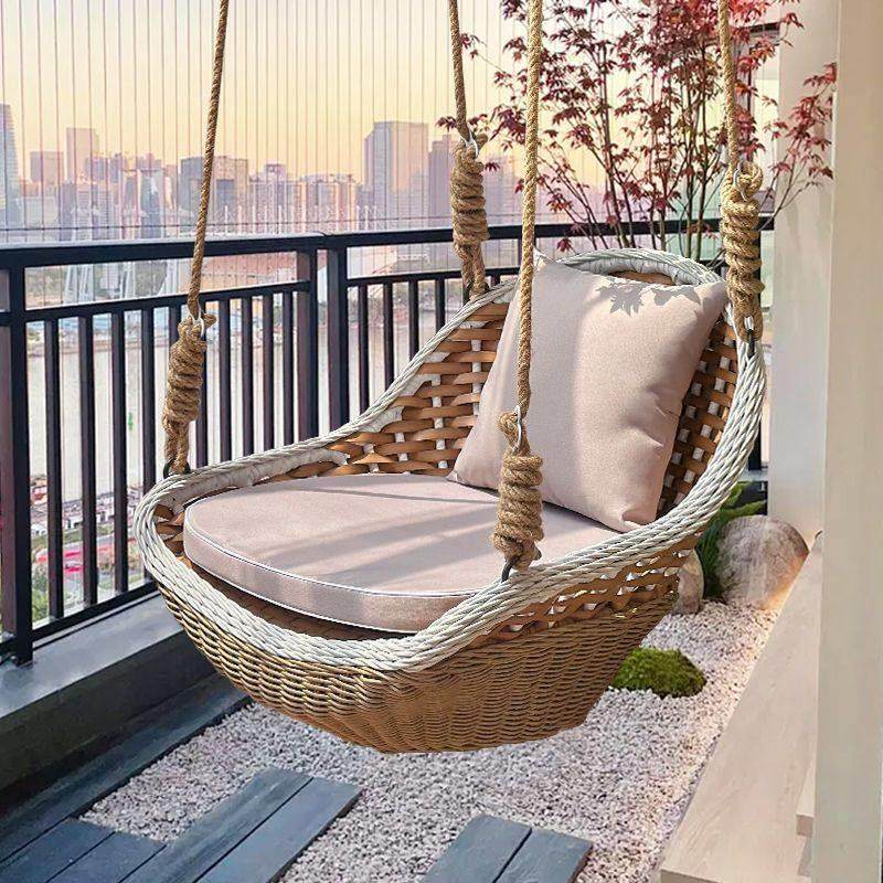 悬挂式吊篮椅子室内秋千摇椅家用休闲吊床藤椅网红阳台荡秋千吊椅