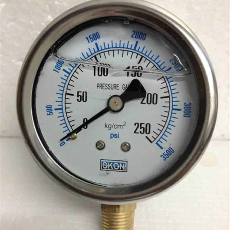 注塑机油压立式压力表压力表 立式注塑机油压表