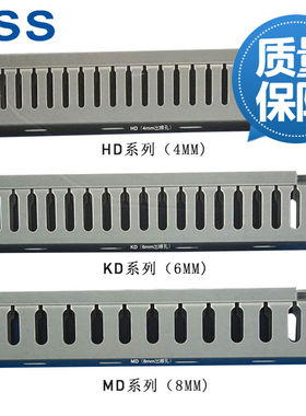 KSS绝缘配线槽HD-1.5 MD-1.5(33宽*45N高)灰色配电箱PVC走线槽