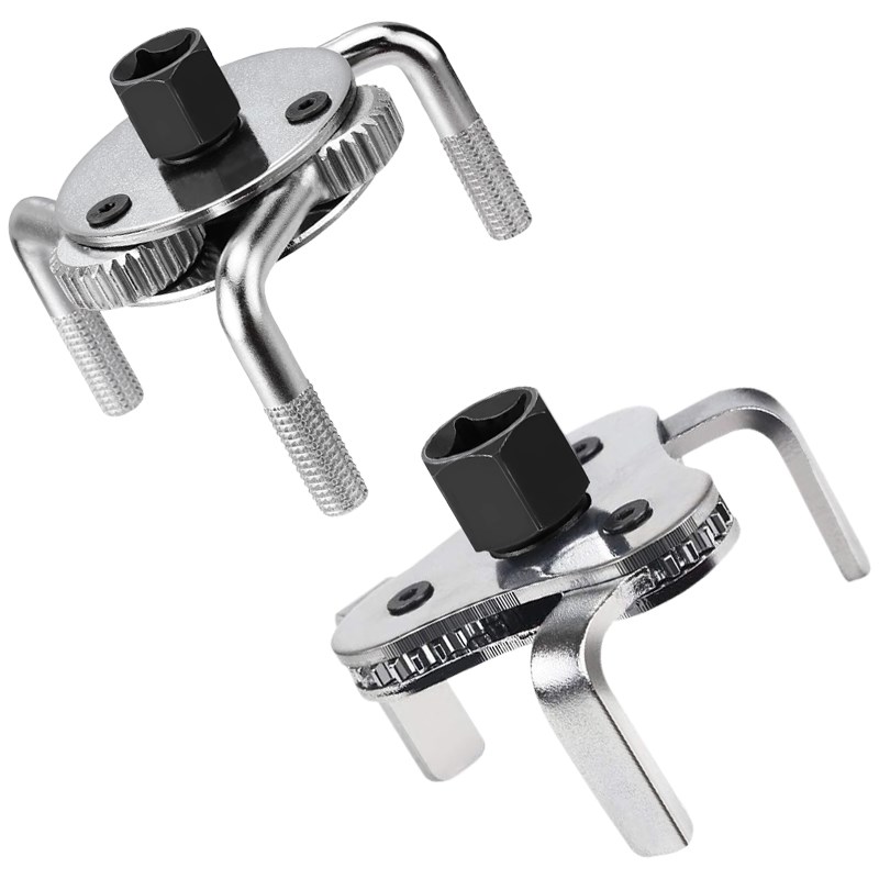 三爪机油滤芯扳手油格拆装链条机滤工具拆卸可调节专用防滑滤清器