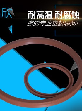 液压油封氟胶USH160/165/170/175/180/190/200/204/21Z0Y/U型圈