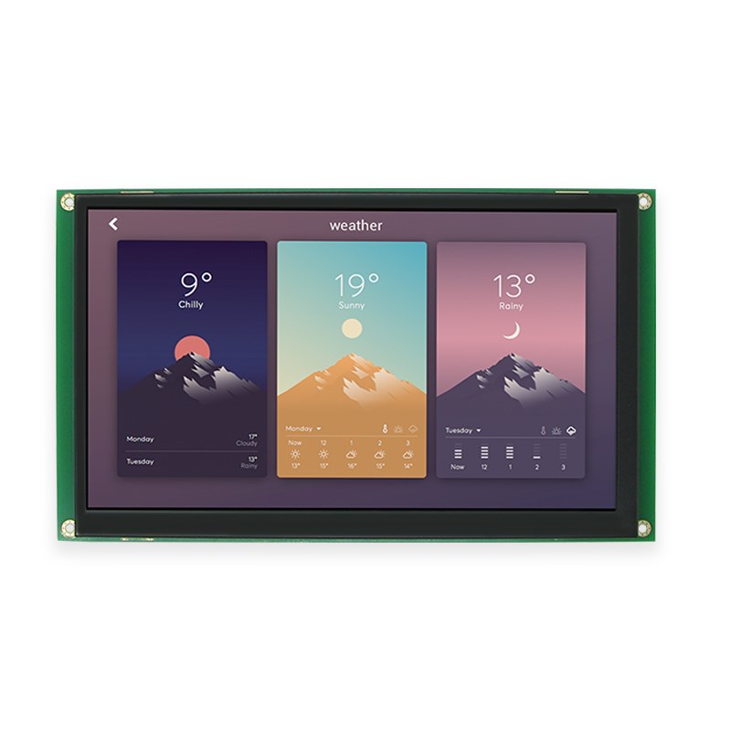 iCore开发板7寸显示屏 电阻屏 电容触摸屏 STM32开发板配套GINGKO