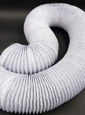 双层加厚PVC铝箔复合伸缩软管 通风管油烟机排烟管抽风管80mm~300