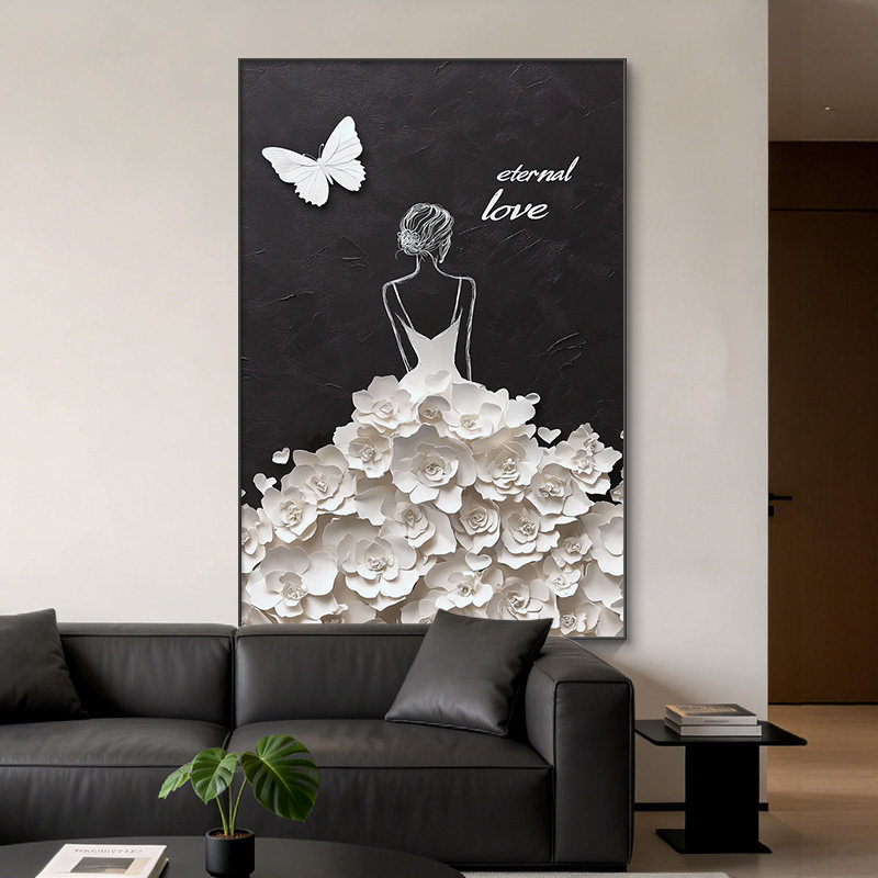 抽象艺术人物客厅装饰画现代简约沙发背景墙挂画玄关走廊过道壁画