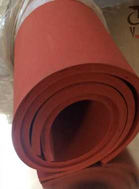 供应硅胶发泡垫 耐高温海绵板 密封板灰色红色发泡板零切