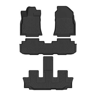 适用于2024马自达Mazda CX-90汽车脚垫TPE Floor Mats北美