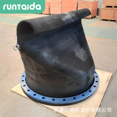 橡胶鸭嘴阀排污阀防倒吸卡箍式逆止阀内置式XH41单向法兰式鸭嘴阀