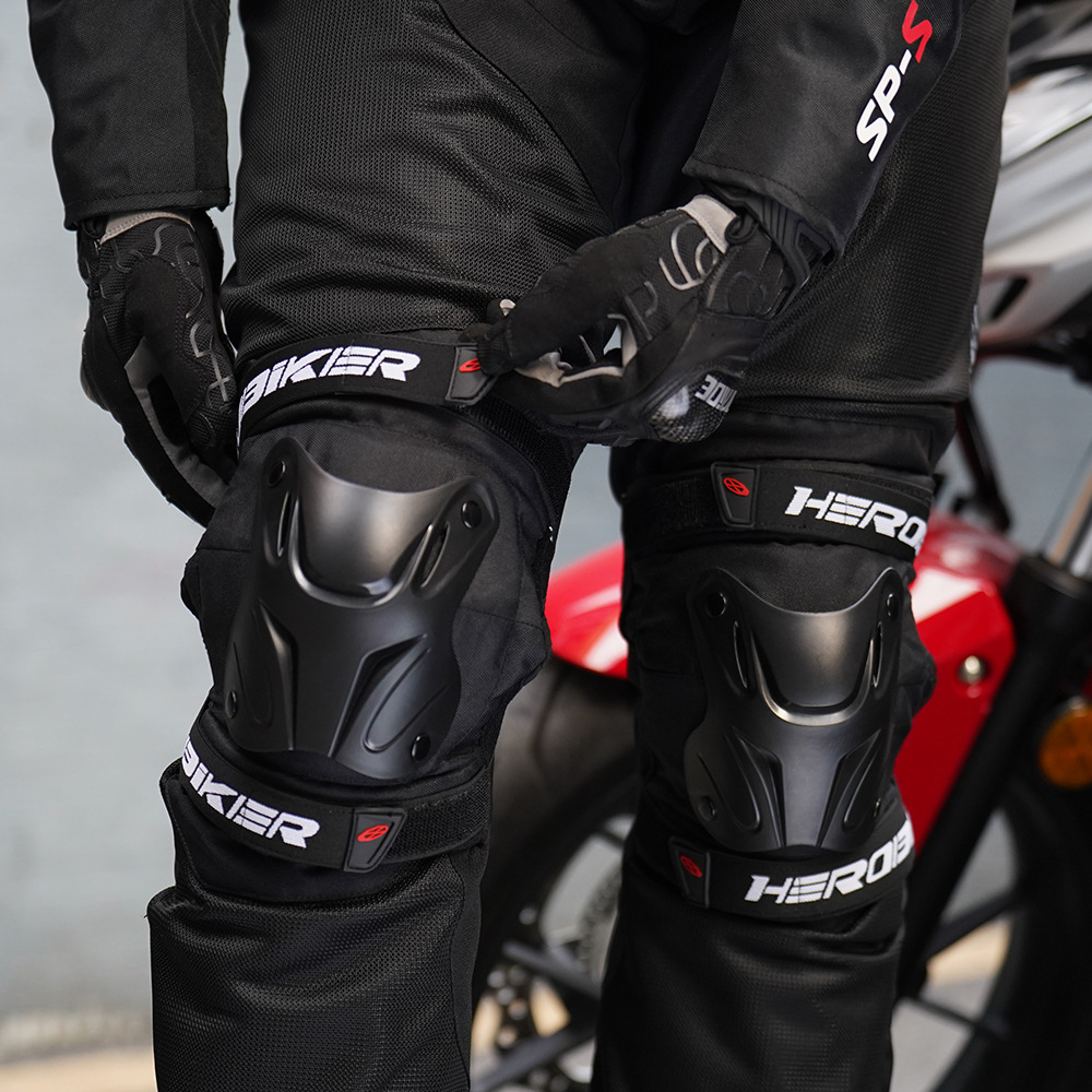 护膝护肘夏季户外摩托车骑行装备轮滑滑雪安全保护防摔腿骑行护具