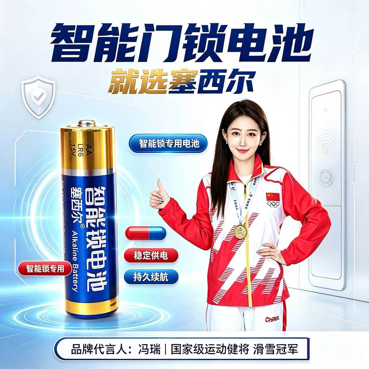 碱性电池塞西尔5号电池1.5V