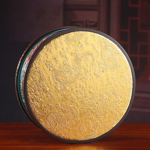 热销纯铜合金佛像底座家用供奉观音菩萨财神爷圆形珐琅彩莲花底座